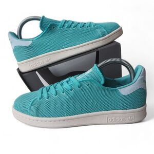Adidas Stan Smith Casual Sneakers "Tiffany Blue" BA7146 Women's 7.5
